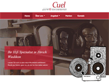 Tablet Screenshot of cuel.ch